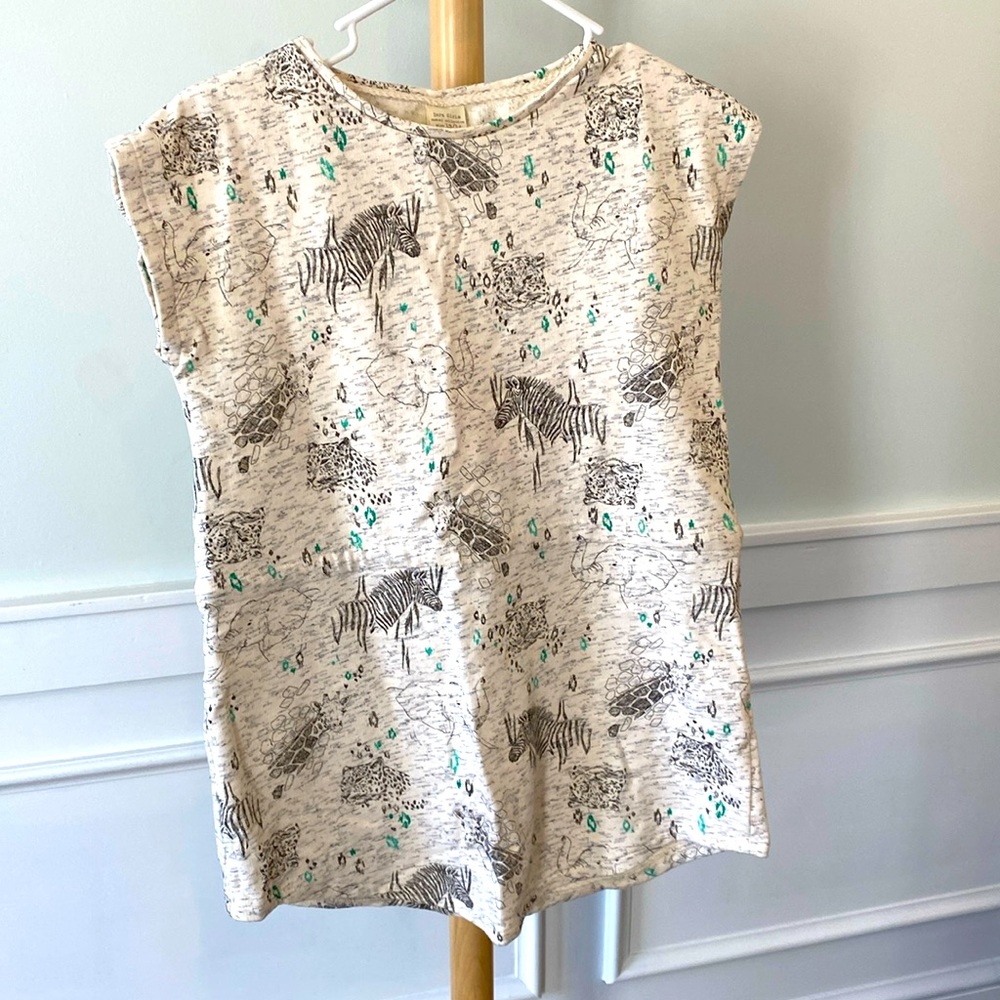 Zara girls drawstring cover up
